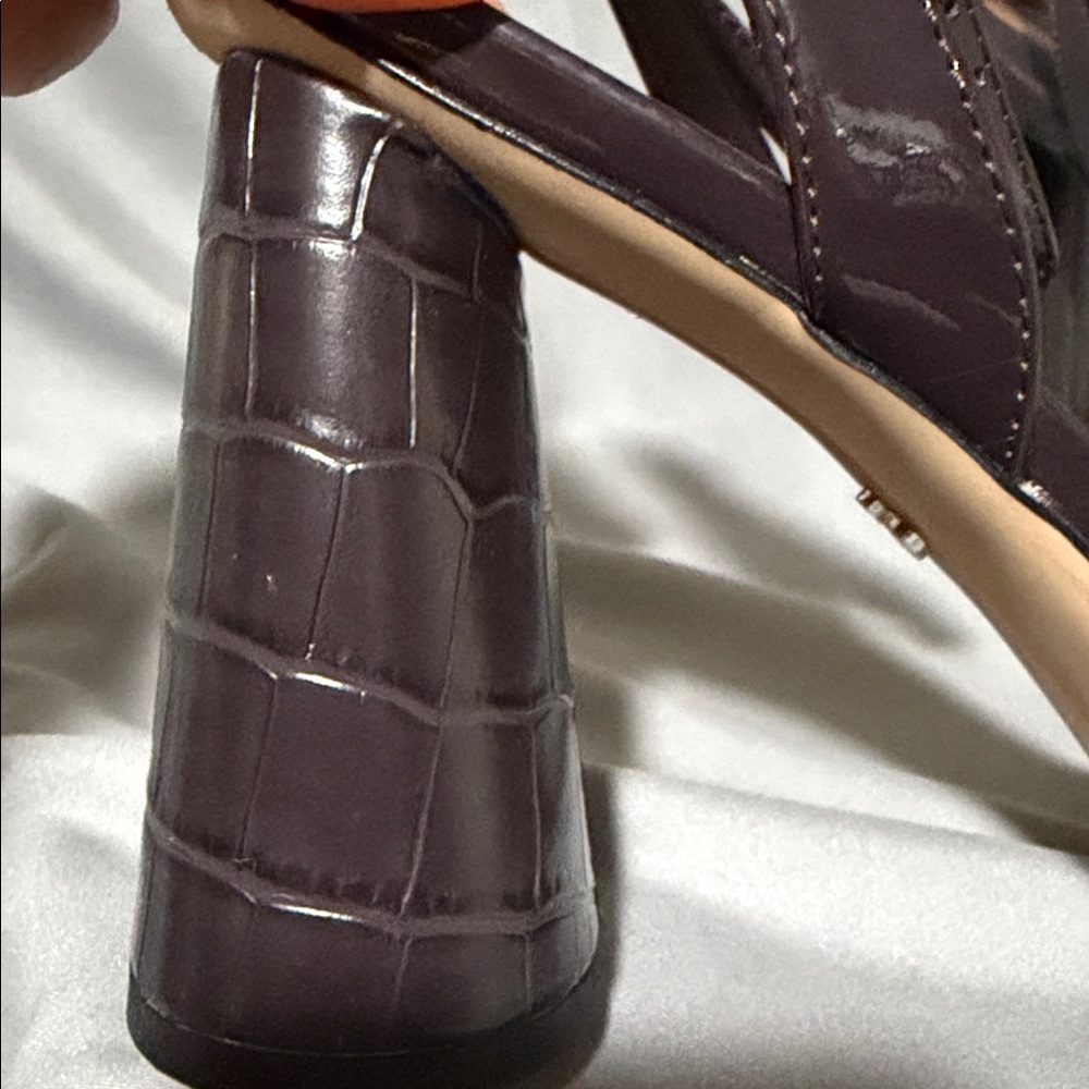 Sam Edelman Dark Brown Strappy Heels - Picture 6 of 6